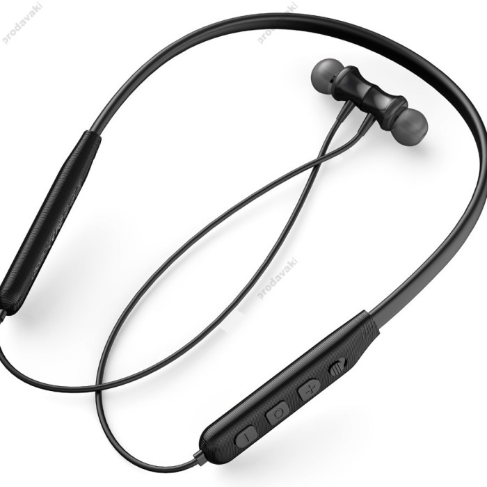 Бездротові Bluetooth навушники XO BS32 SPORT Neckband  Bluetooth earphone Black