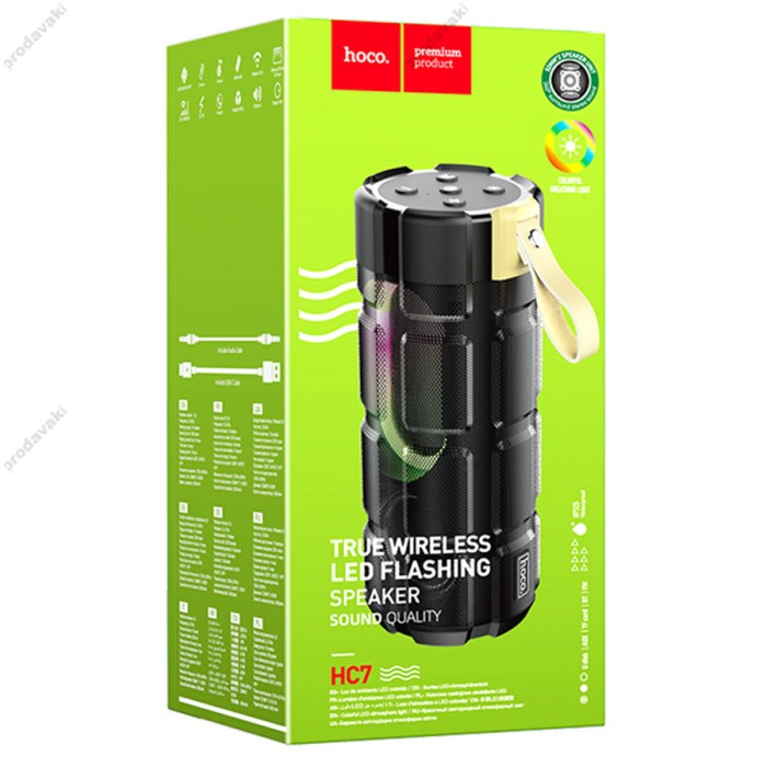 Портативна колонка Bluetooth HOCO HC7 Pleasant sports BT speaker 10W Black