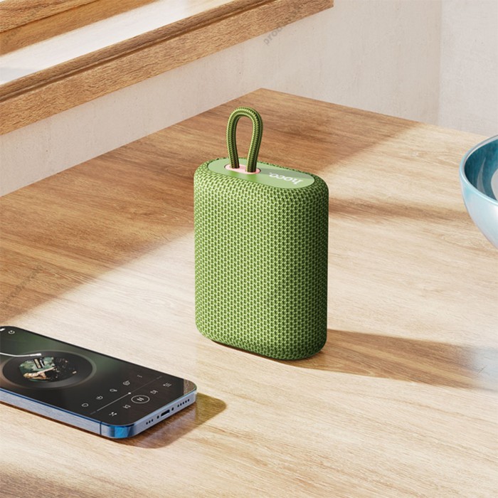 Портативна колонка Bluetooth HOCO BS47 Uno sports BT speaker 5W Green