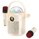 Портативна колонка Bluetooth HOCO BS59 Pearlescent BT speaker with mic 10W Beige