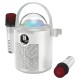 Портативная колонка Bluetooth HOCO BS59 Pearlescent BT speaker with mic 10W Cold Gray