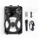Портативна колонка система караоке Borofone DR01 10W Black