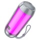 Портативна колонка Bluetooth BOROFONE BR25 Crazy sound colorful luminous 5W Grey