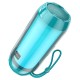 Портативна колонка Bluetooth BOROFONE BR25 Crazy sound colorful luminous 5W Peacock Blue