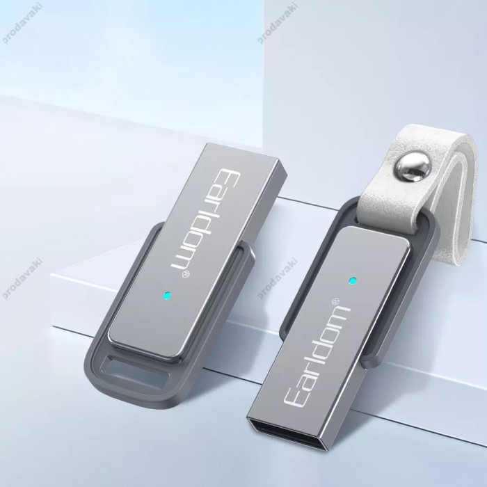 Аудіо ресивер Bluetooth Earldom ET-BR22 Silver