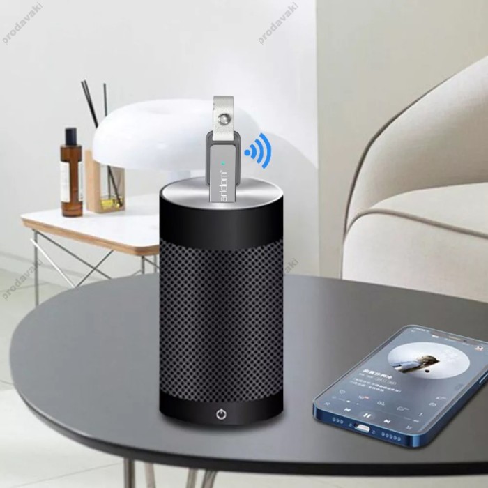 Аудіо ресивер Bluetooth Earldom ET-BR22 Silver