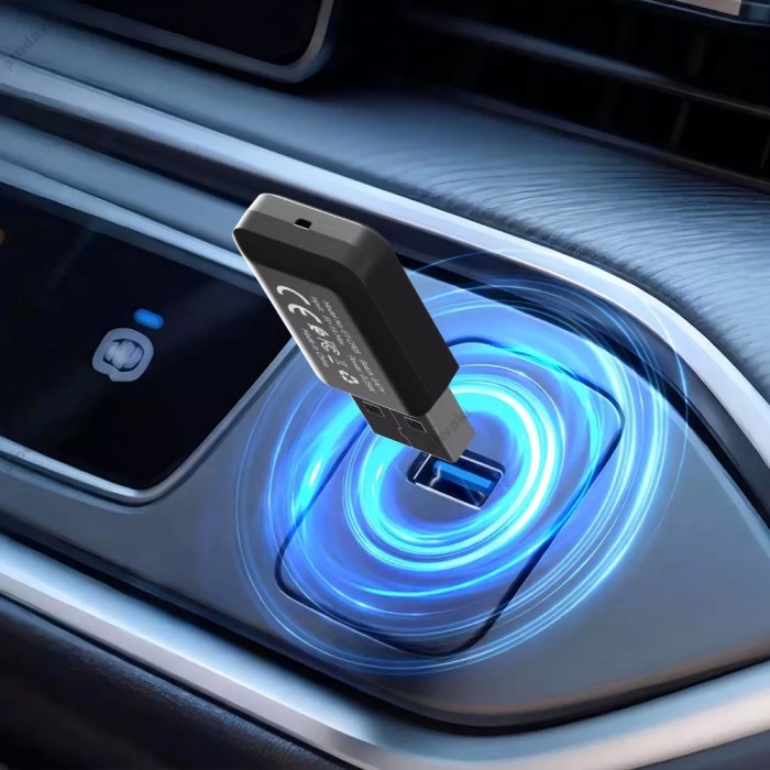 Автомобільний адаптер CarPlay/Android Auto Earldom ET-CP05 чорний