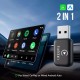 Автомобільний адаптер CarPlay/Android Auto Earldom ET-CP05 чорний
