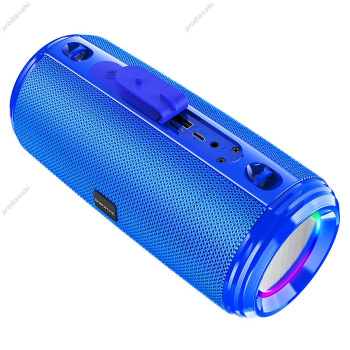 Портативна колонка Bluetooth BOROFONE BR13 Young sports 10W blue