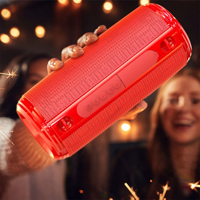Портативна колонка Bluetooth BOROFONE BR13 Young sports 10W red