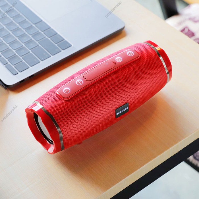 Портативна колонка Bluetooth BOROFONE BR3 Rich sound sports 5W red