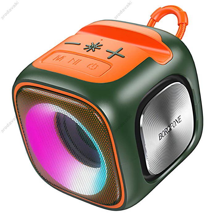 Портативна колонка Bluetooth Borofone BR29 Interest sports 7W Dark Green