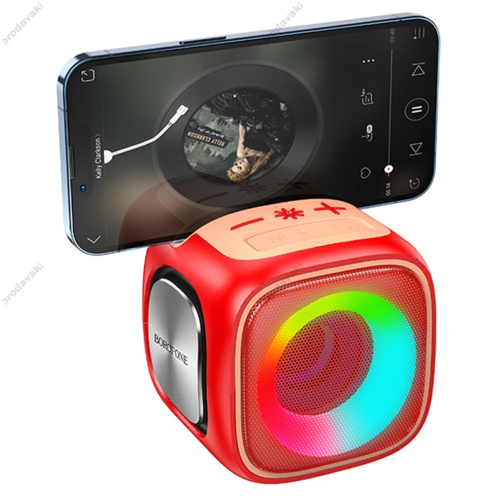 Портативна колонка Bluetooth Borofone BR29 Interest sports 7W Red