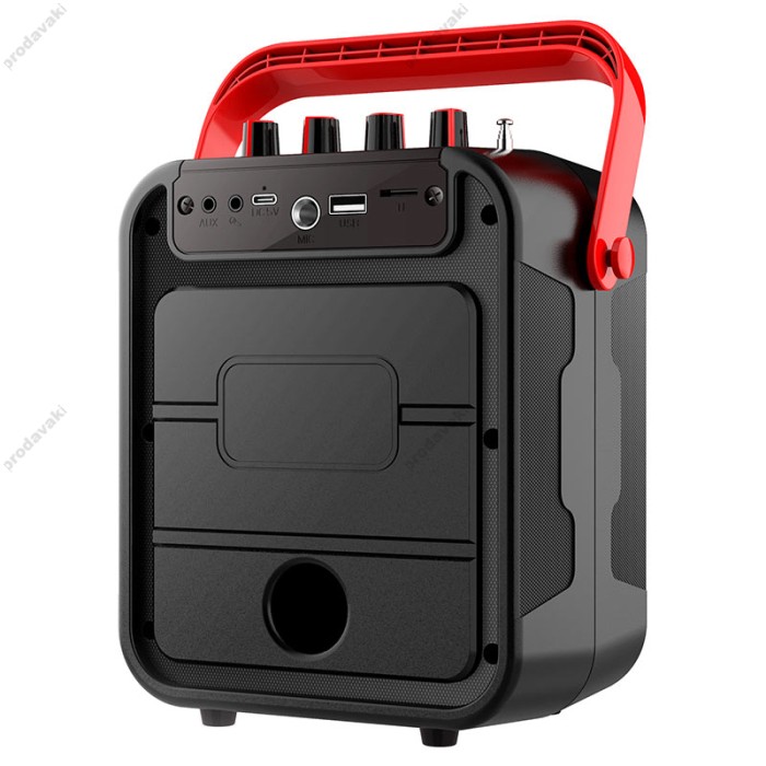 Портативна колонка Bluetooth BOROFONE BP7 Cool karaoke 10W black