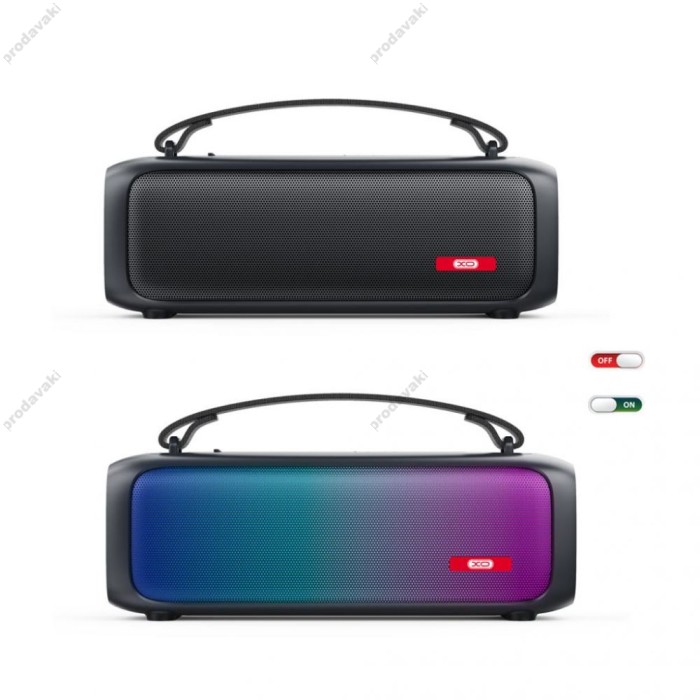 Портативна колонка Bluetooth XO F39 colorful portable outdoor speaker 16W Black