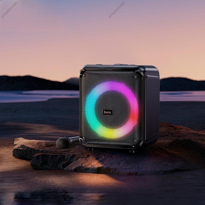 Портативна колонка Bluetooth HOCO DS59 Frequency portable BT speaker 40W black