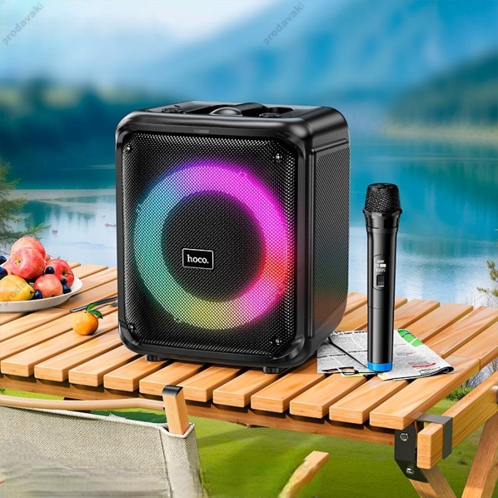 Портативна колонка Bluetooth HOCO DS59 Frequency portable BT speaker 40W black