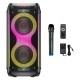 Портативна колонка Bluetooth HOCO DS54 Precious RGB Light BT speaker BT5.0 50W black
