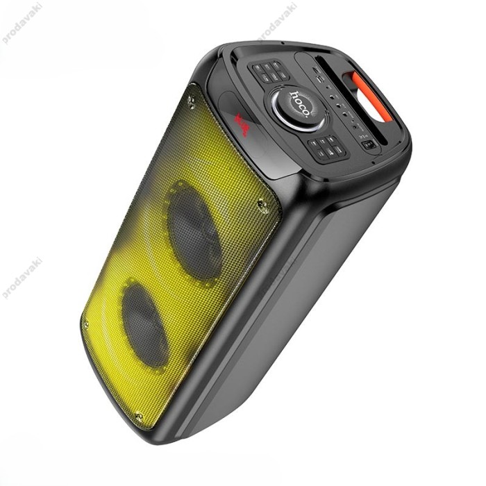 Портативна колонка Bluetooth HOCO DS53 Flame light BT speaker 120W black