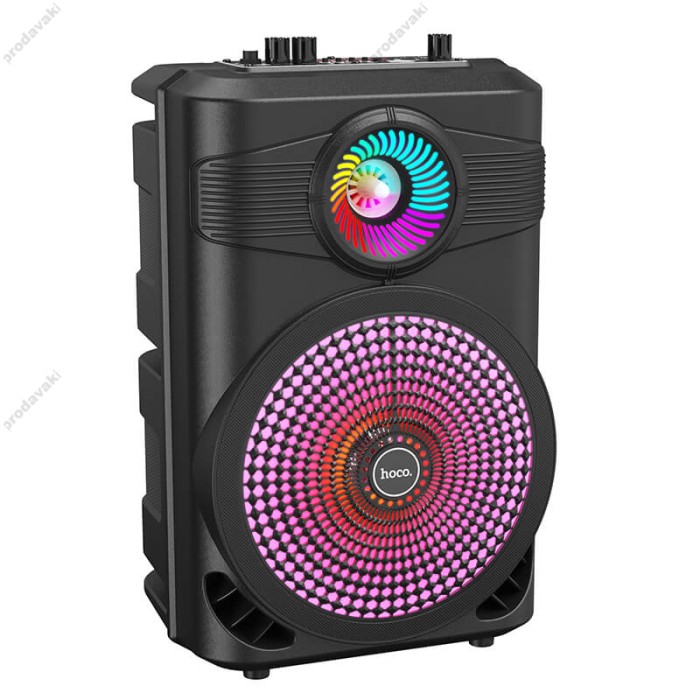 Портативна колонка Bluetooth HOCO BS46 Mature outdoor BT speaker 10W Black