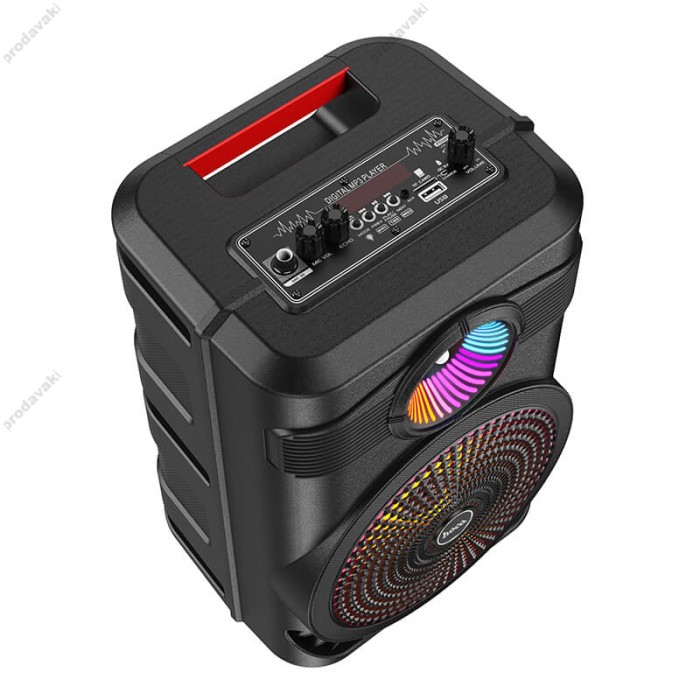 Портативна колонка Bluetooth HOCO BS46 Mature outdoor BT speaker 10W Black