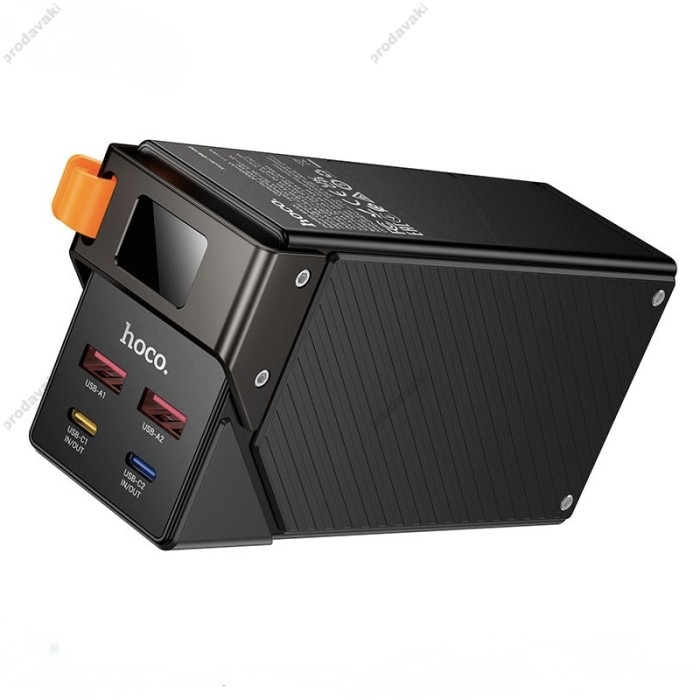 Повербанк портативний акумулятор Power Bank Hoco DB100 Harmony fully compatible 65W 30000 mAh Black