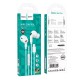 Дротові навушники HOCO DM48 Rock digital wire control earphones with microphone Type-C White