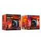 Портативна колонка система караоке Bluetooth BOROFONE DR23 Deep RGB з 2-ма мікрофонами 15W Black