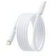 Кабель Baseus Foamed Silicone Pro Magnetic Tipe-C to Type-C 100W 5A 1m White E0426D01