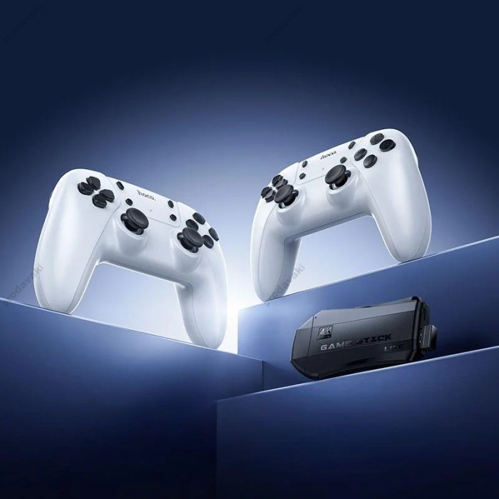 Джойстик ігровий контролер HOCO GA31 Collection Game Box & Dual Wireless Gamepads Set White