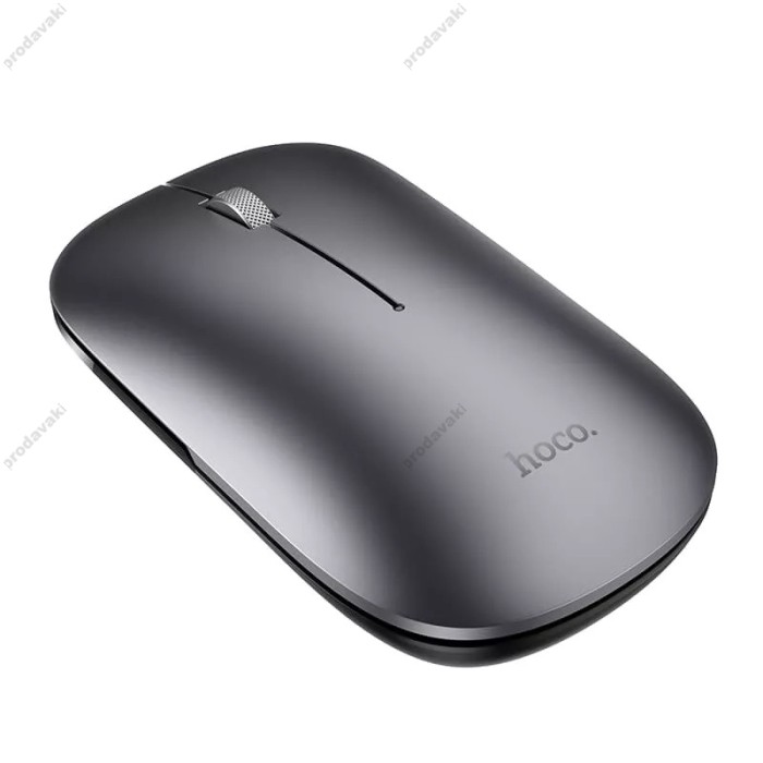 Комп'ютерна Миша Hoco GM43 wireless mouse BT+2.4G Black