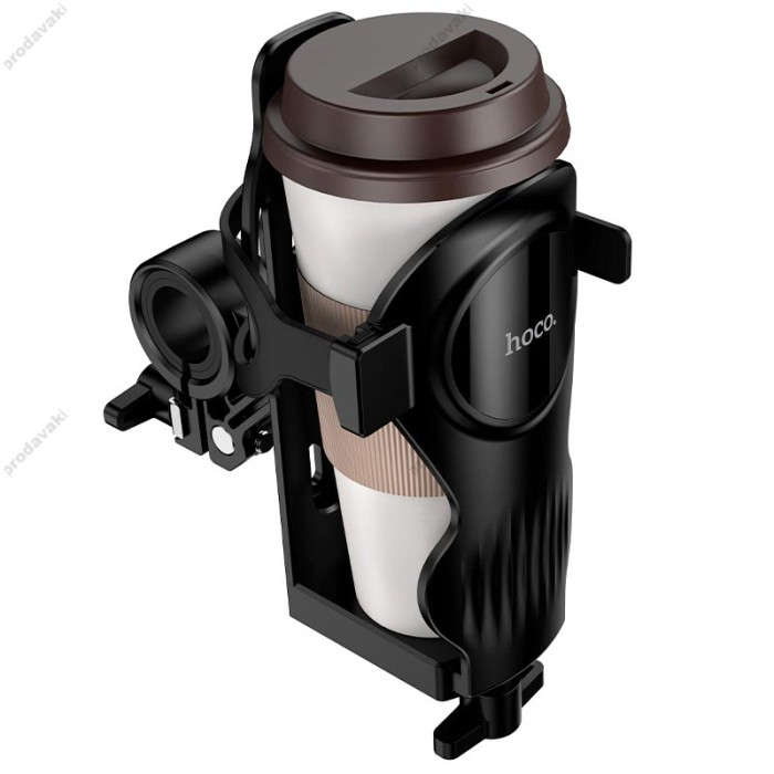Тримач для велосипеда/мотоцикла Hoco H94 eliz cycling water cup holder 53-85mm cup dia Black