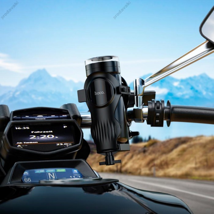 Тримач для велосипеда/мотоцикла Hoco H94 eliz cycling water cup holder 53-85mm cup dia Black