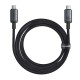 Кабель Baseus Crystal Shine USB3.2 Type-C to Type-C 20Gb 100W 5A 1.5m Black P10318204111-00