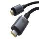 Кабель Baseus Crystal Shine USB3.2 Type-C to Type-C 20Gb 100W 5A 1.5m Black P10318204111-00