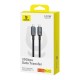 Кабель Baseus Crystal Shine USB3.2 Type-C to Type-C 20Gb 100W 5A 1.5m Black P10318204111-00