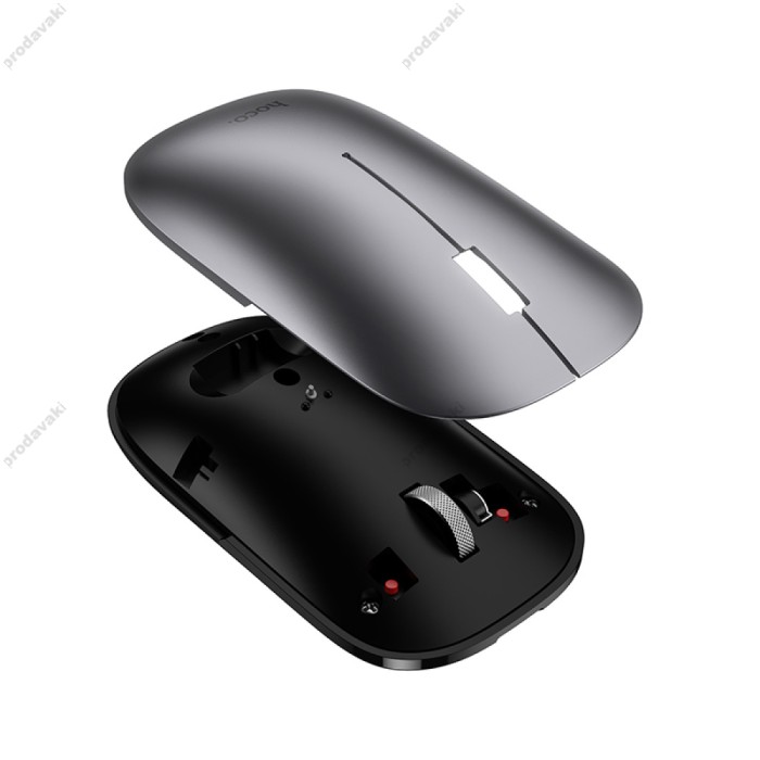 Комп'ютерна Миша Hoco GM43 wireless mouse BT+2.4G Black