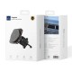Автомобільний тримач із бездротовою зарядкою Wiwu CH-318 Magneto Wireless Charger 15W Black