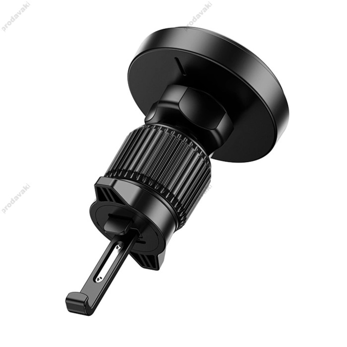 Автомобільний тримач із бездротовою зарядкою Wiwu CH-325 Warriors Magnetic Car Wireless Black