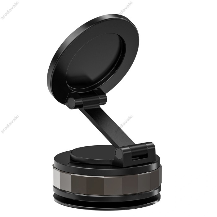 Автомобільний тримач Wiwu Wi-CH057 Vacuum Magnetic Holder Black
