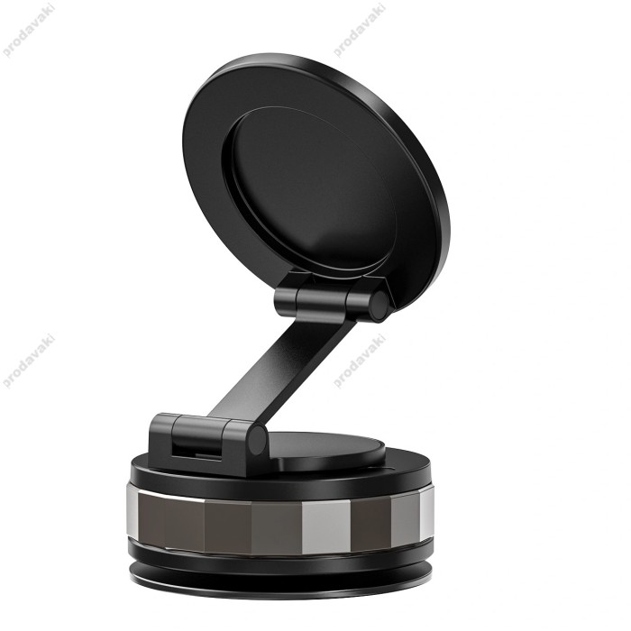 Автомобільний тримач Wiwu Wi-CH057 Vacuum Magnetic Holder Black