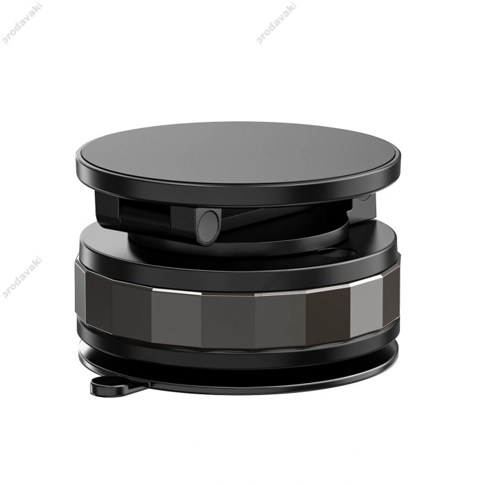 Автомобільний тримач Wiwu Wi-CH057 Vacuum Magnetic Holder Black