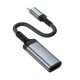 Кабель HOCO UA43 HD screen mirroring cable Type-C to HDTV (HDMI) 4K 0.2m Metal-grey