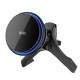Автомобільний тримач із бездротовою зарядкою WiWU CH317 360 degree rotation magnetic Black