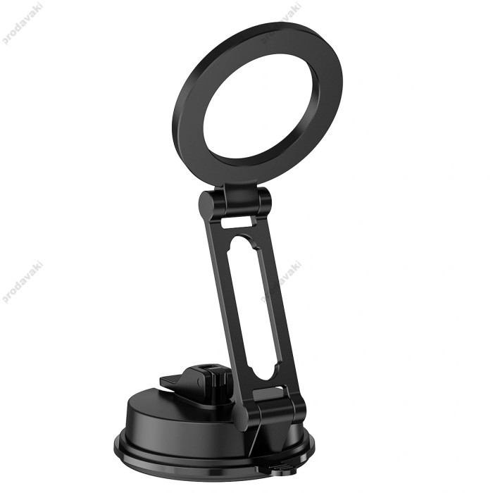 Автомобільний тримач WiWU CH055 Foldable Magnetic Car mount Black