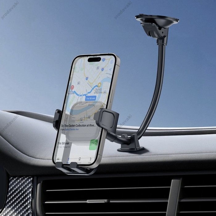 Автомобільний тримач WiWU Wi-CH061 Gentleman Design Car Phone Holder Black