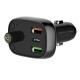 FM-трансмітер LDNIO C704Q Bluetooth 36W Black