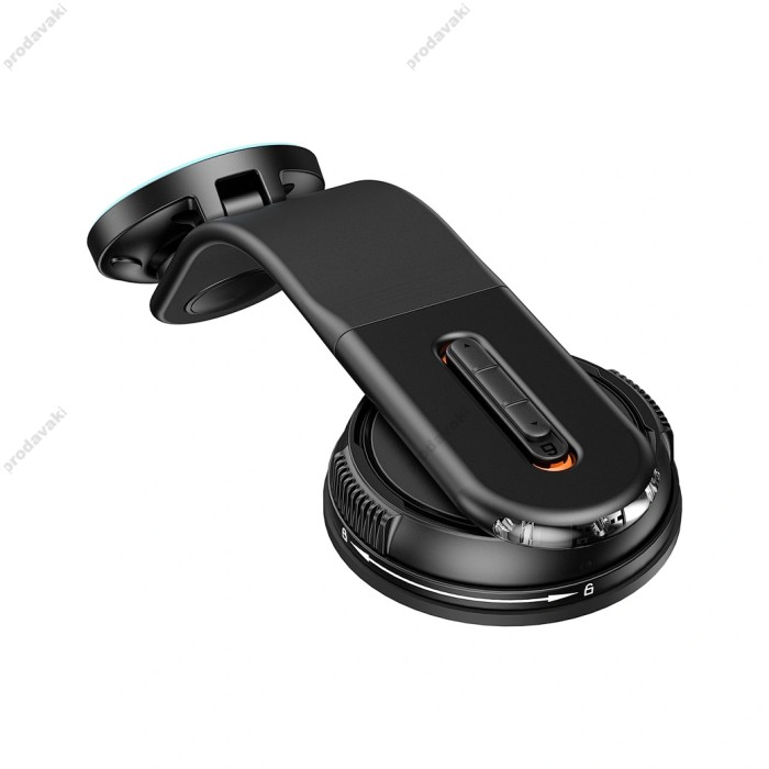 Автомобільний тримач із бездротовою зарядкою WiWU CH-327 Universal Automatic Wireless Car Charger Black