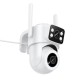 Камера відеоспостереження HOCO D9 outdoor PTZ HD camera 2MP WiFi 2.4G IP65 White
