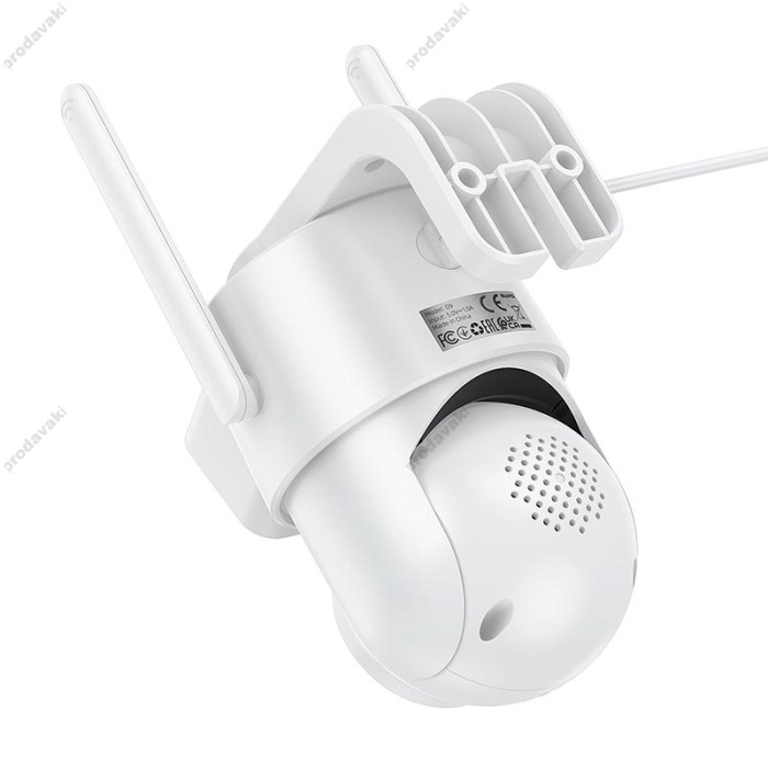 Камера відеоспостереження HOCO D9 outdoor PTZ HD camera 2MP WiFi 2.4G IP65 White